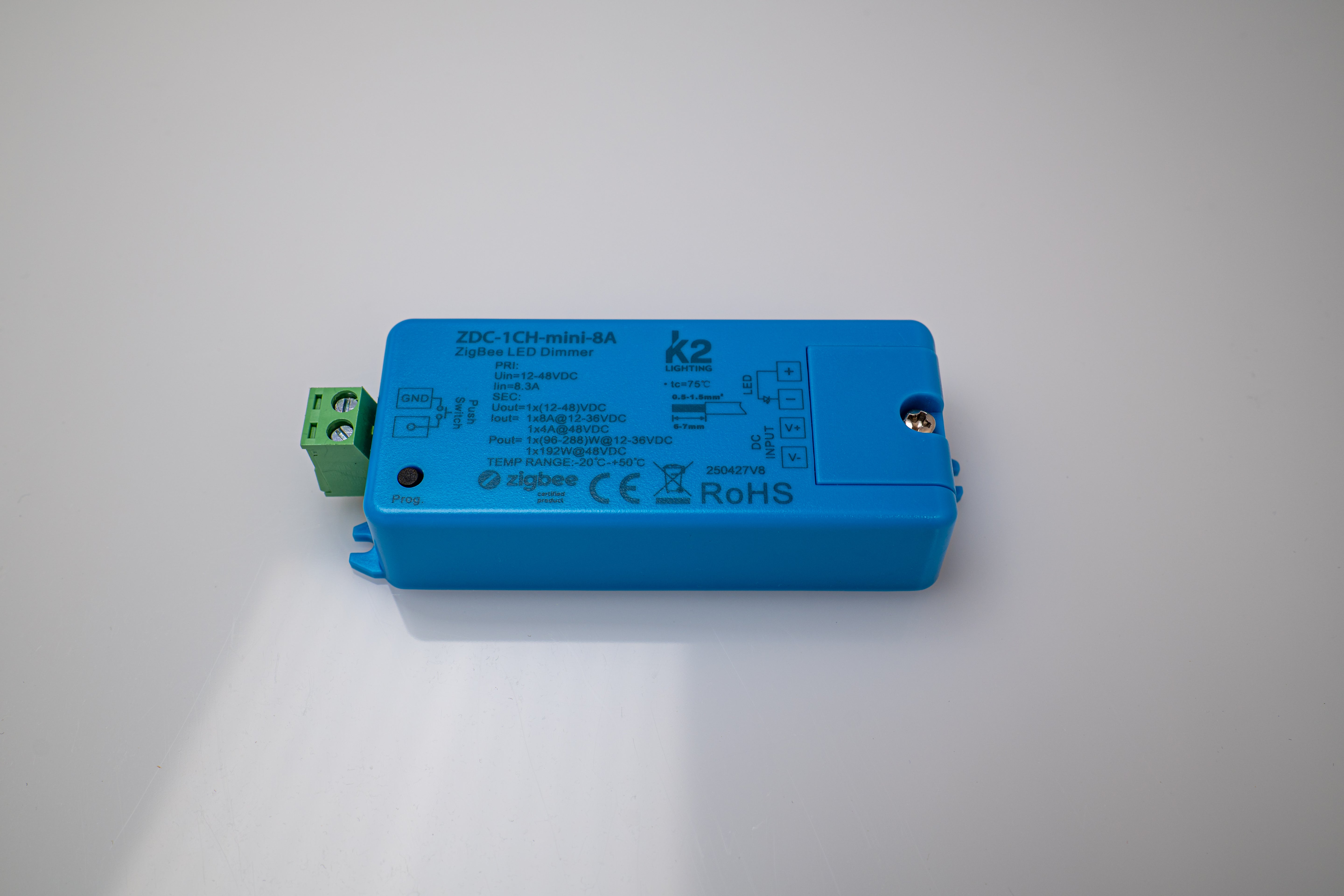 Single channel Zigbee enabled LED Driver Push compatible