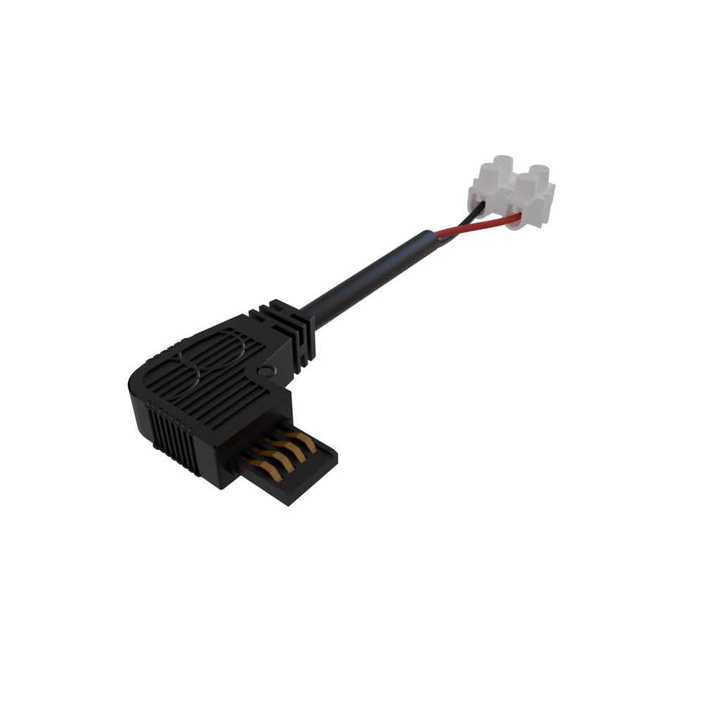 TIRA Elbow connector with Terminal Block Power Feed