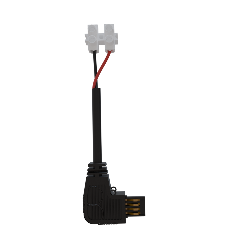 TIRA Elbow connector with Terminal Block Power Feed