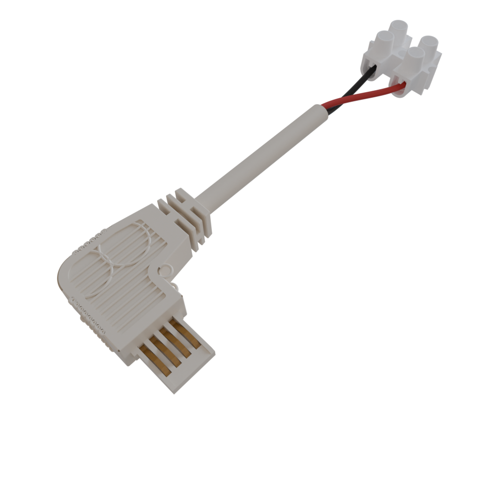 TIRA Elbow connector with Terminal Block Power Feed