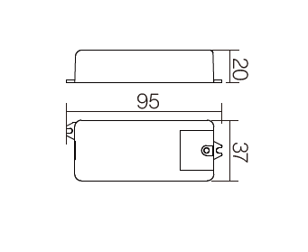 Single channel Zigbee enabled LED Driver Push compatible