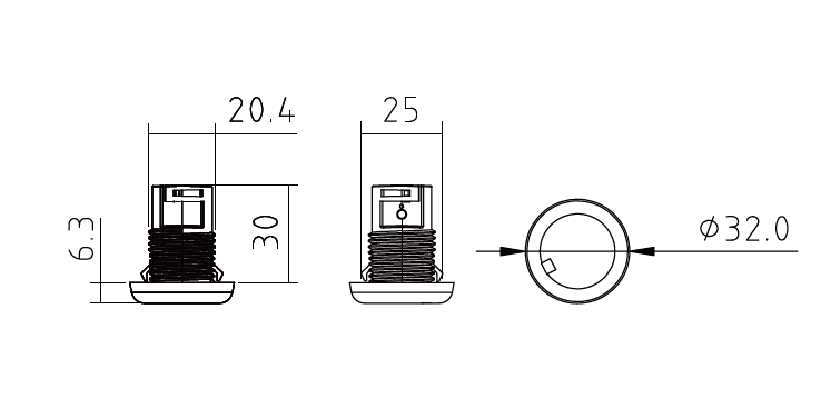 Small Microwave motion sensor