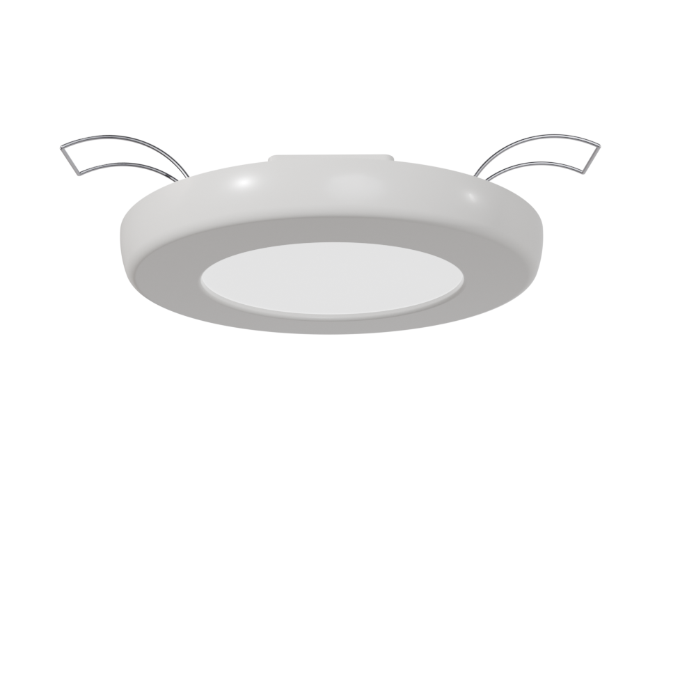 Vista 4 - 4 inch Marine LED Light White Top #finish_classic white powder coated trim 316 ss