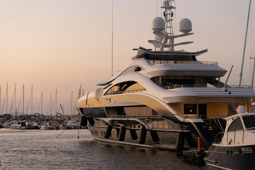 A Yacht with Custom Lighting Design