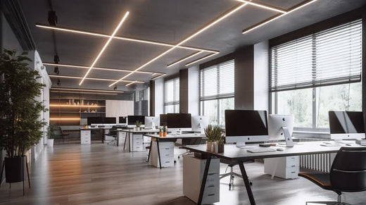 Enhancing Corporate Offices with LED Lighting: Efficiency, Safety, and Employee Well-Being