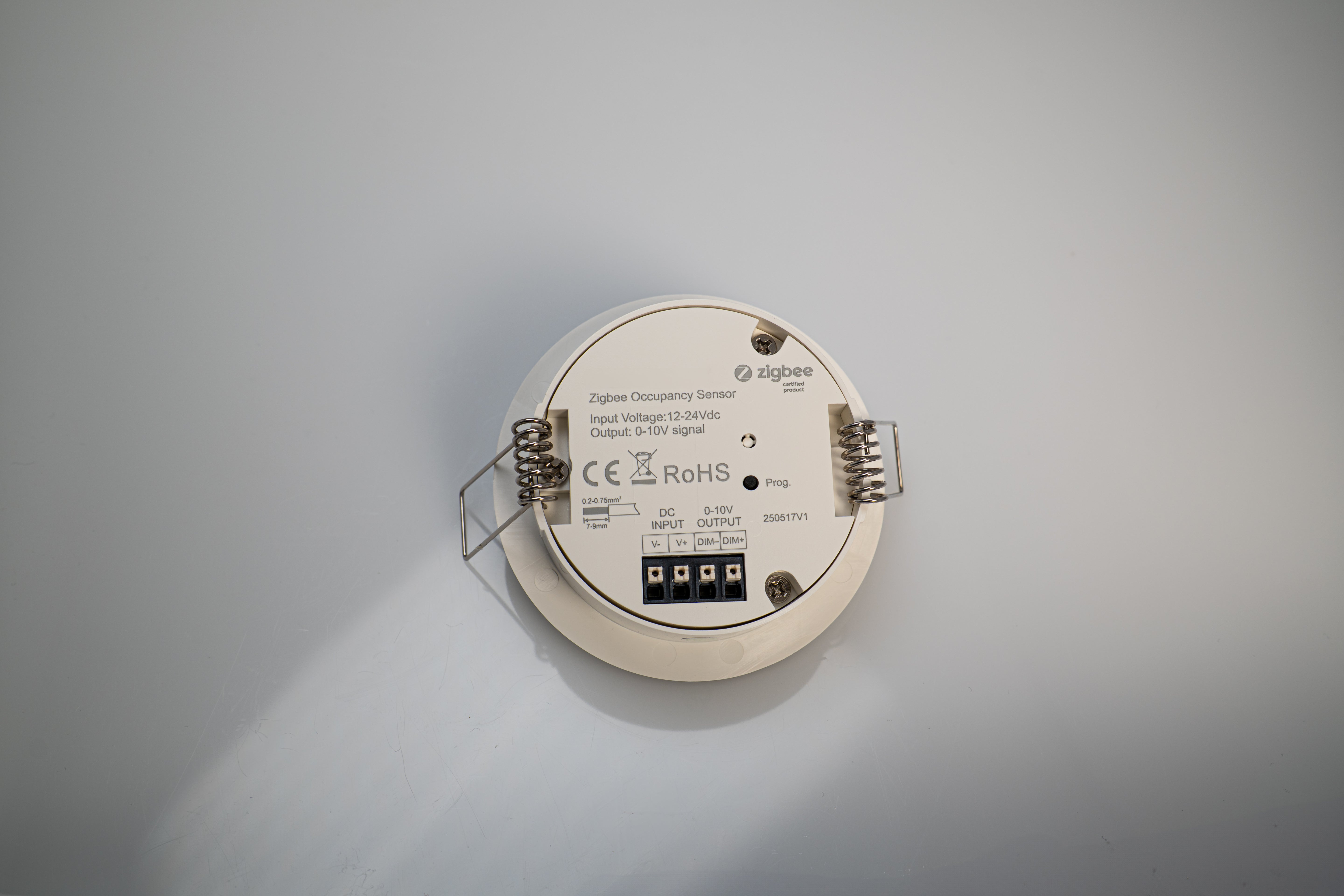 Microwave in ceiling motion sensor